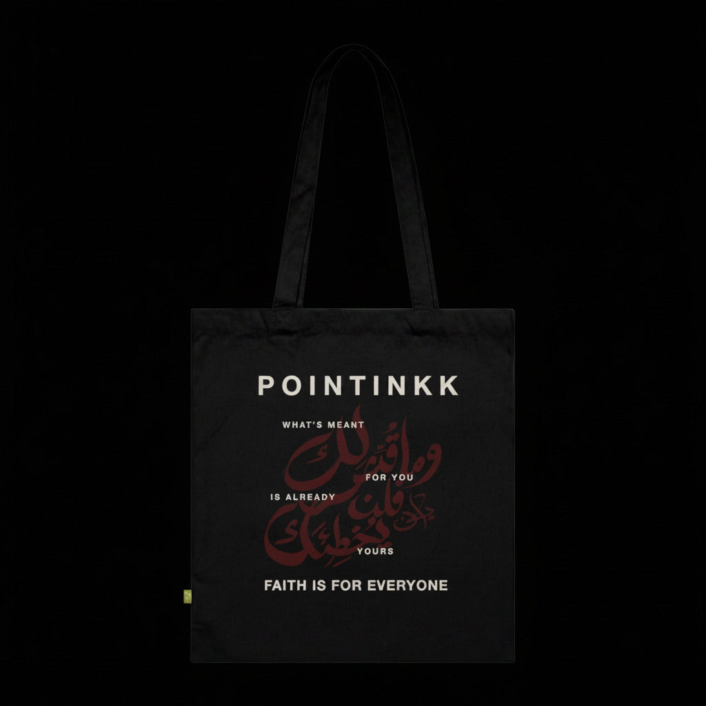 Qadar Red Tote Bag