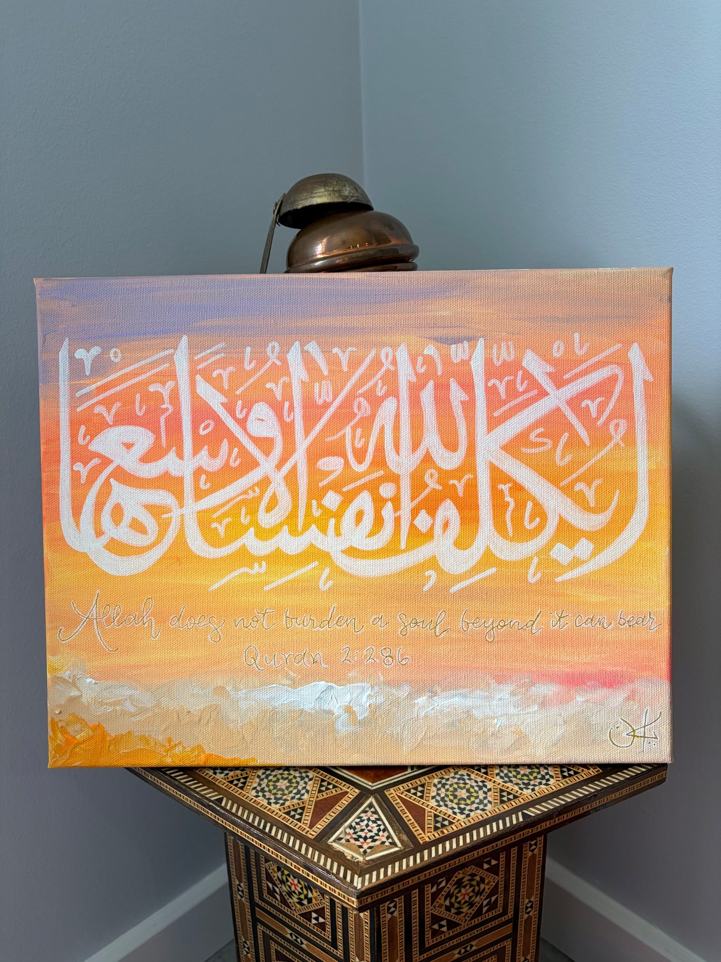 No Burden Canvas