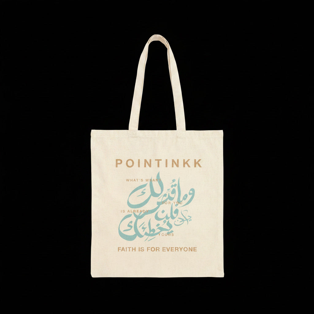 Qadar Blue Tote Bag