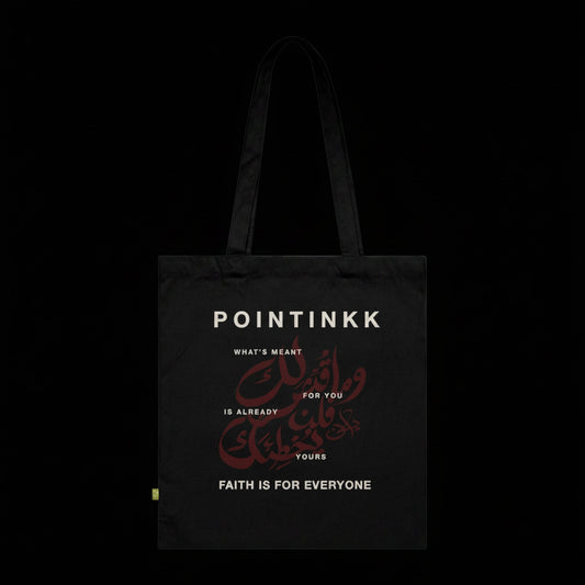 Qadar Red Tote Bag