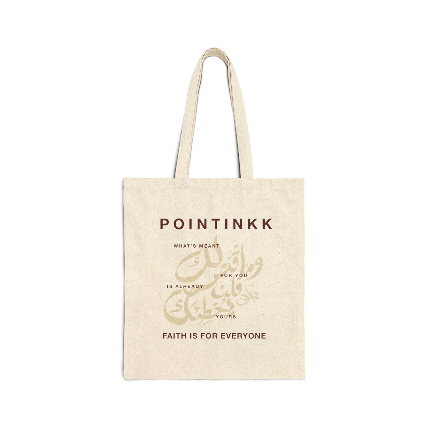 Cotton Canvas Tote Bag