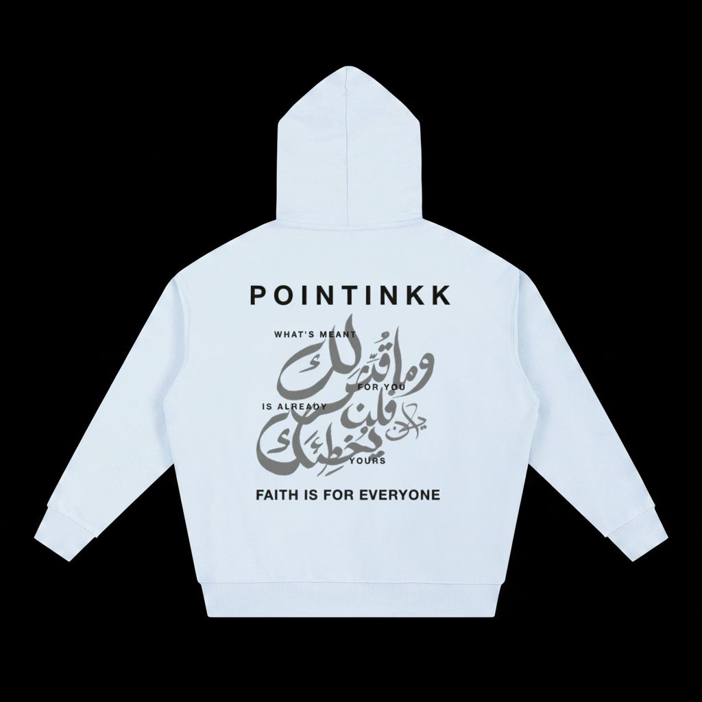 Qadar Powder Blue Heavyweight Hoodie