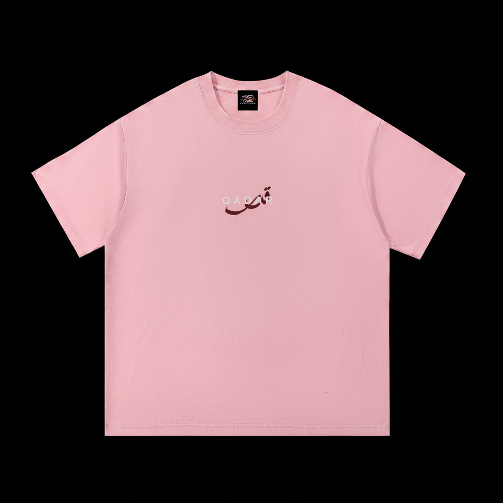 Qadar Pink Essential Tee