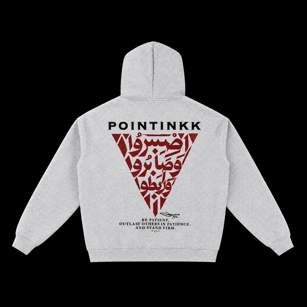 Stand Firm Heavyweight Gray Zip-Up