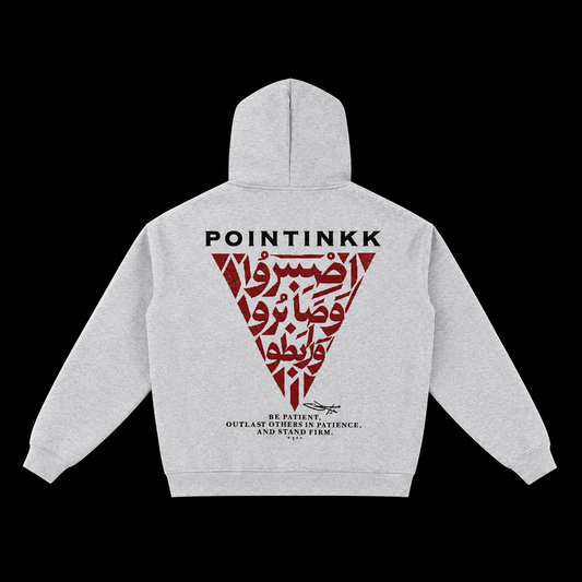 Stand Firm Heavyweight Gray Zip-Up