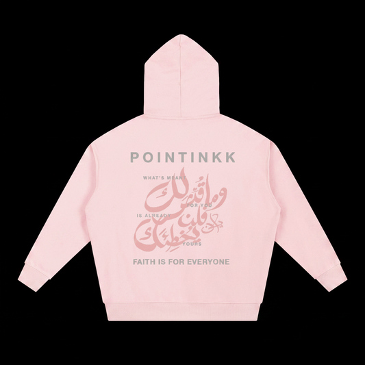 Qadar Powder Pink Heavyweight Hoodie
