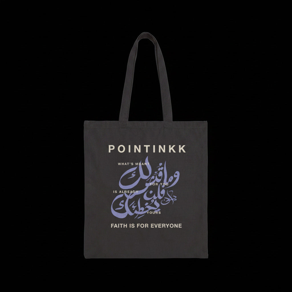 Qadar Purple Tote Bag