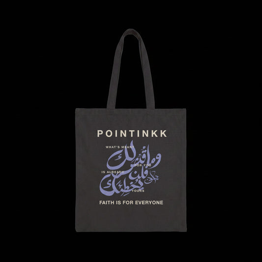 Qadar Purple Tote Bag
