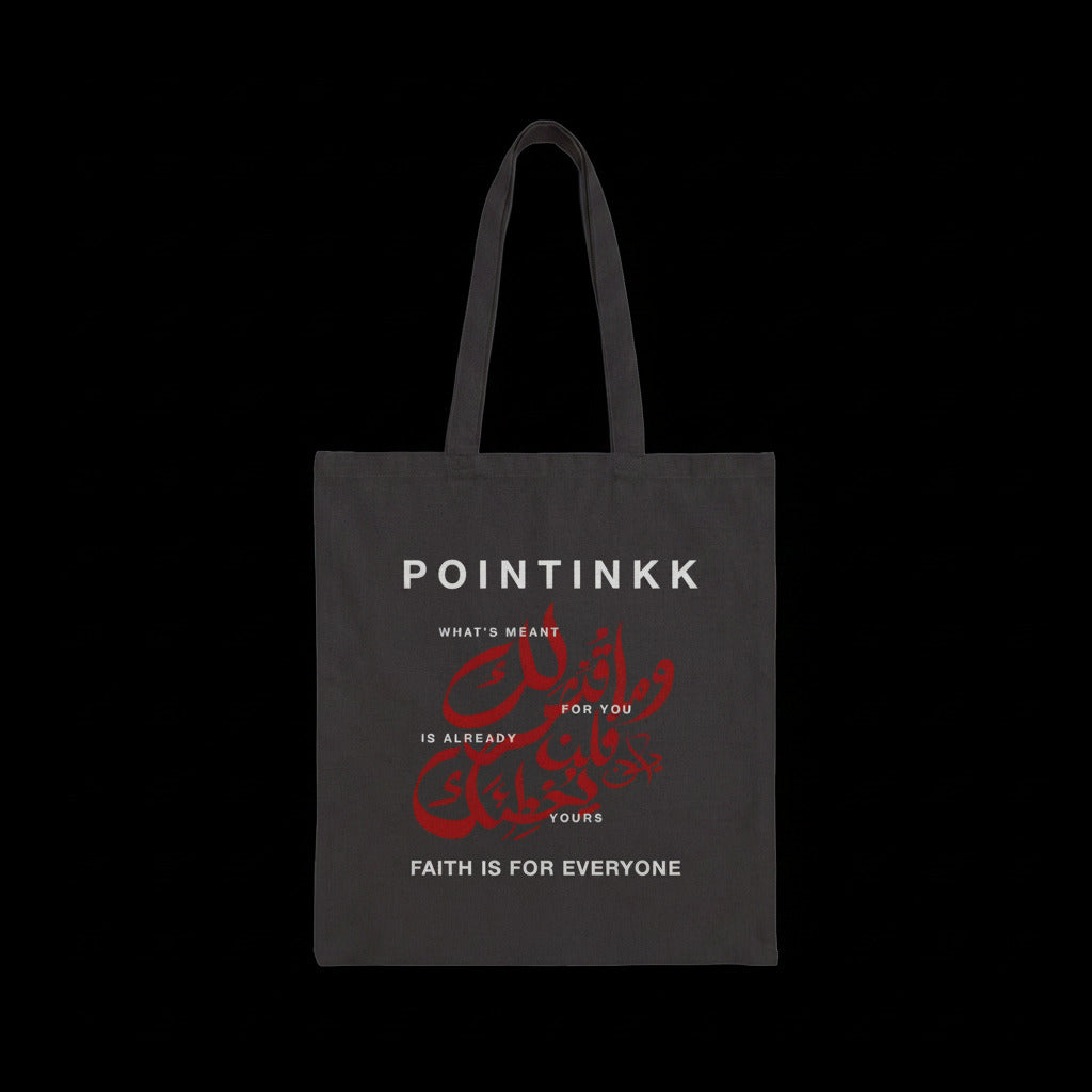 Qadar Red Tote Bag
