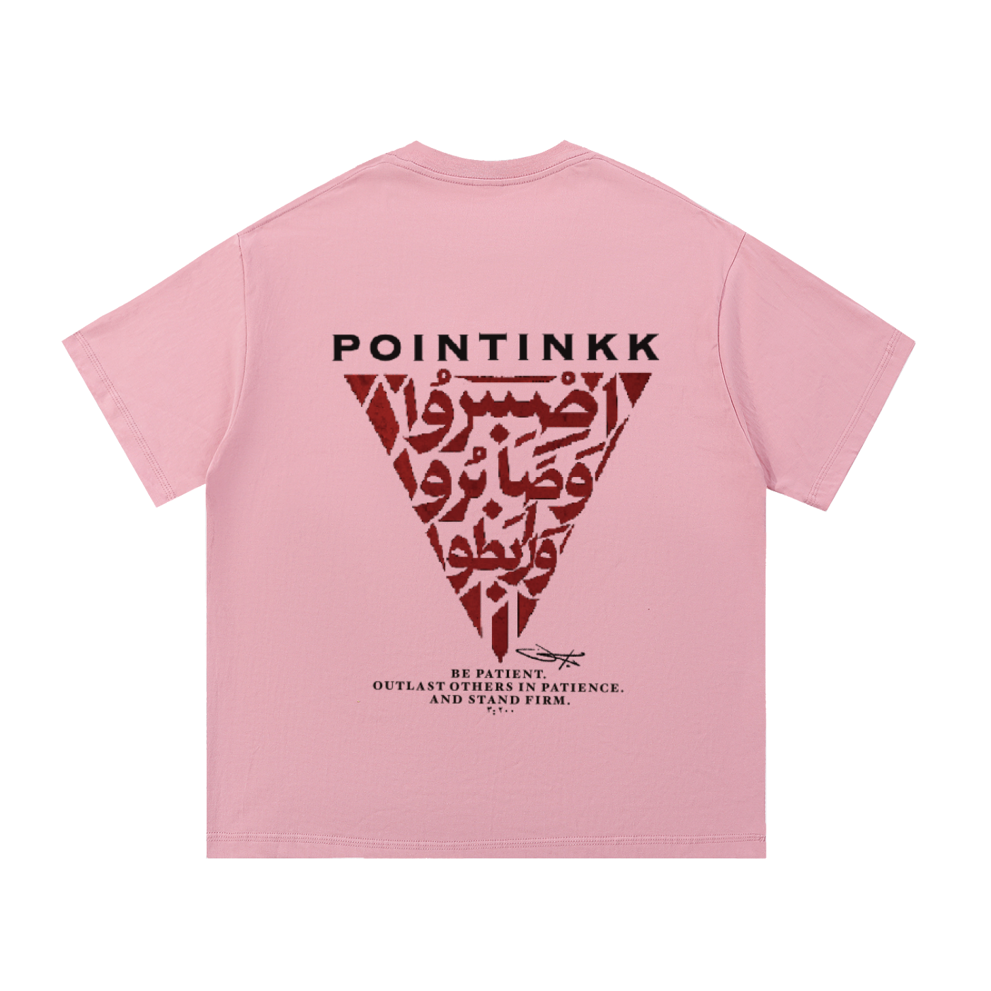 Stand Firm Pink Essential Tee