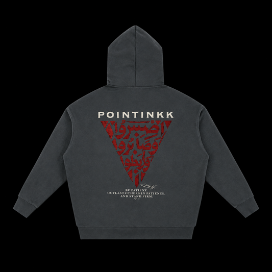 Stand Firm Charcoal Heavyweight Hoodie