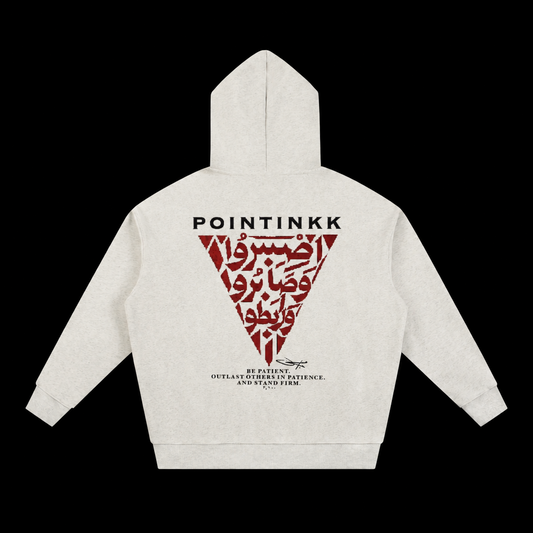 Stand Firm Gray Heavyweight Hoodie
