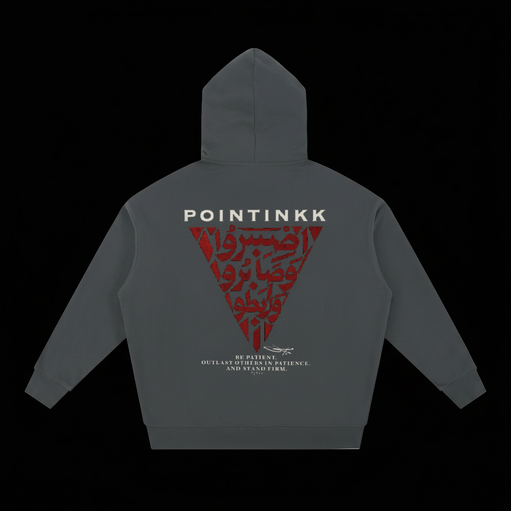 Stand Firm Charcoal Heavyweight Hoodie