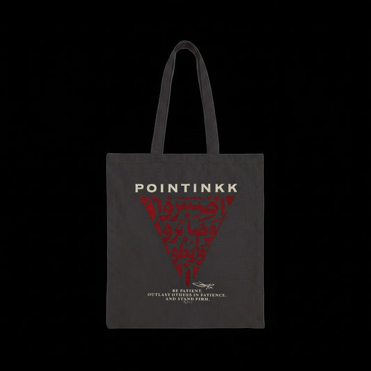 Stand Firm Black Tote