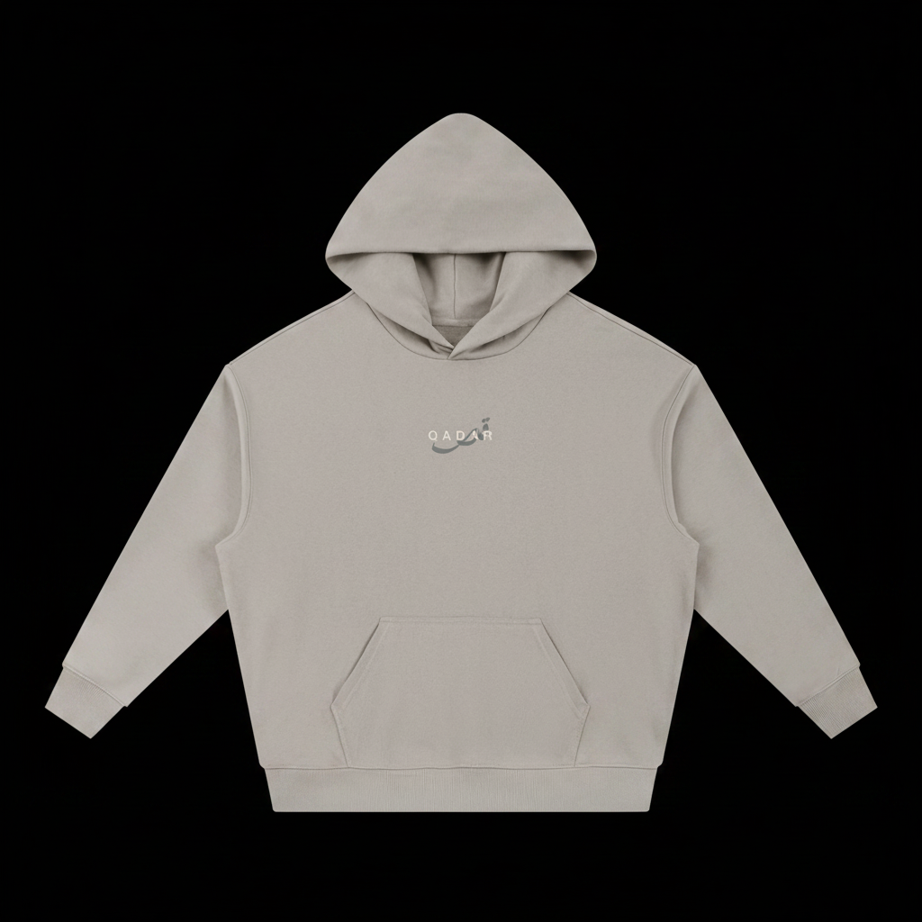 Qadar Sand Heavyweight Hoodie