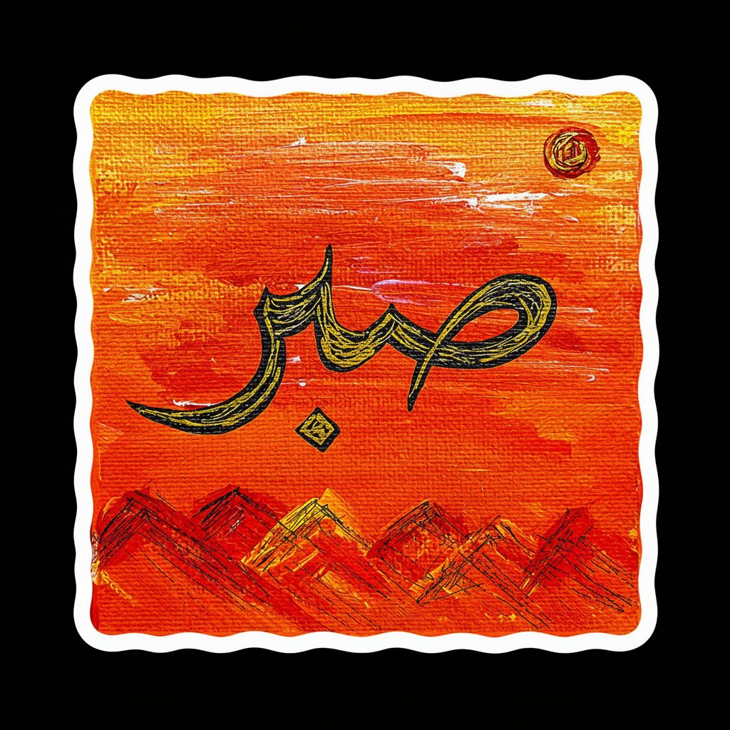Sabr Sticker