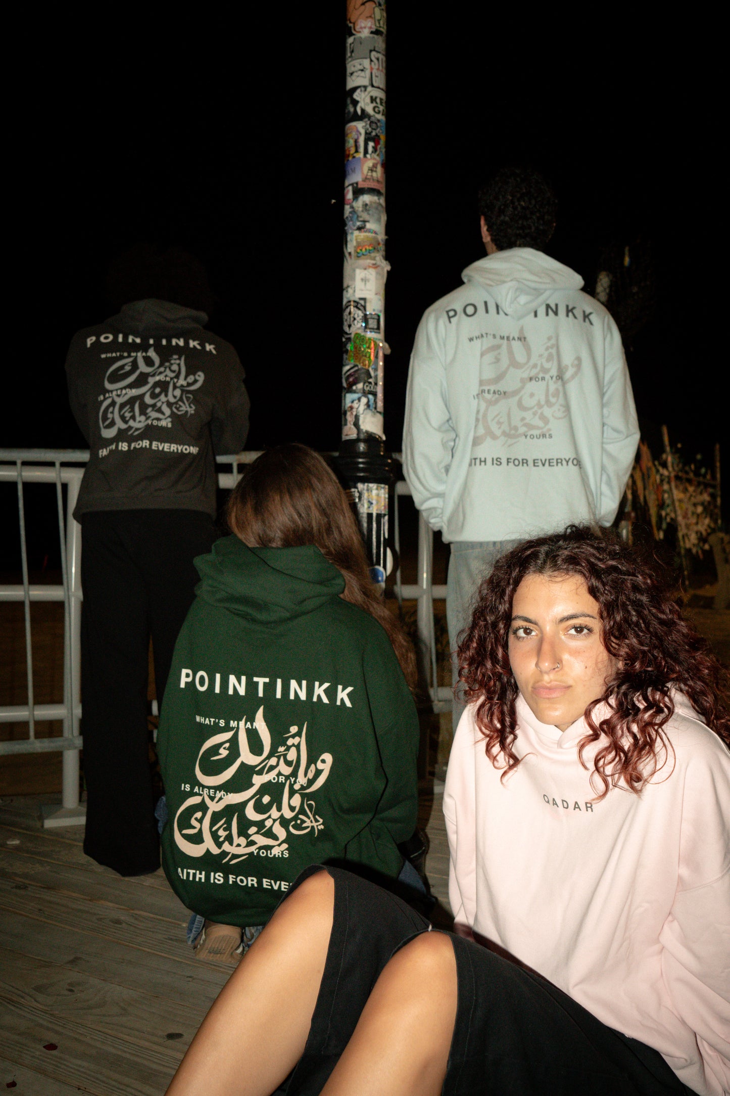 Qadar Deep Green Heavyweight Hoodie