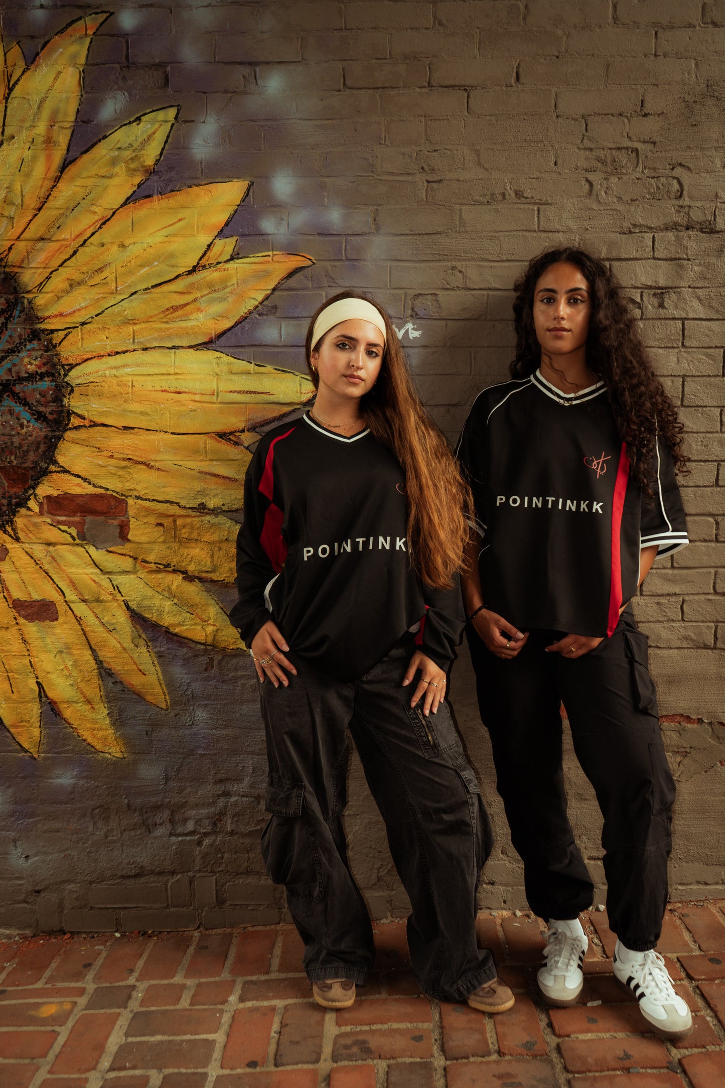 Black Pointinkk Football Jersey