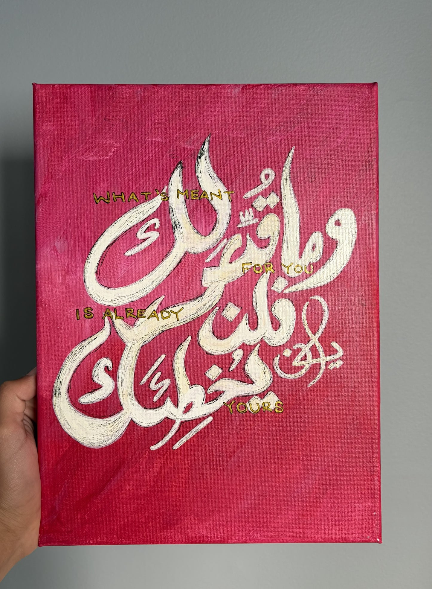 Qadar Original Canvas