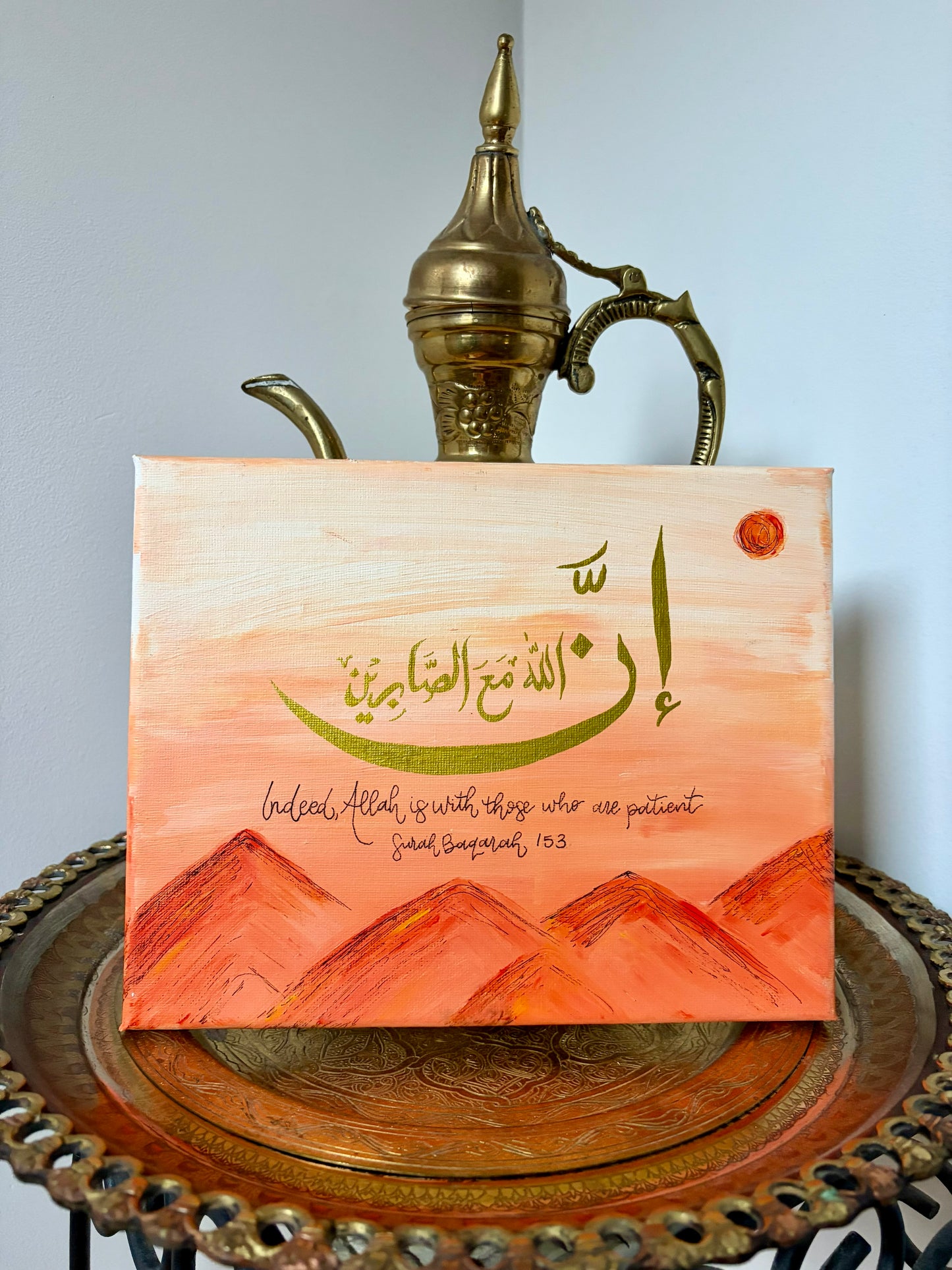 Patience Maghrib Series Original Canvas