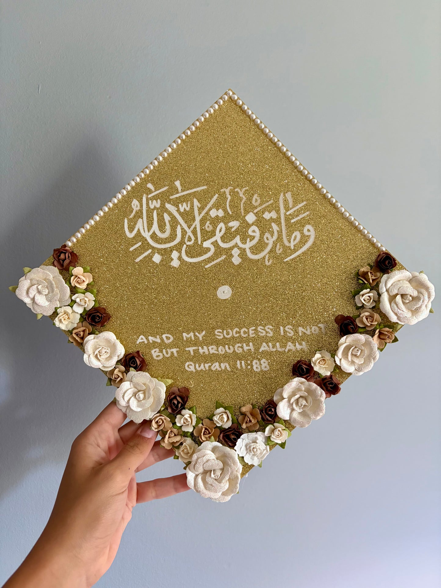 Gold Success Grad Cap