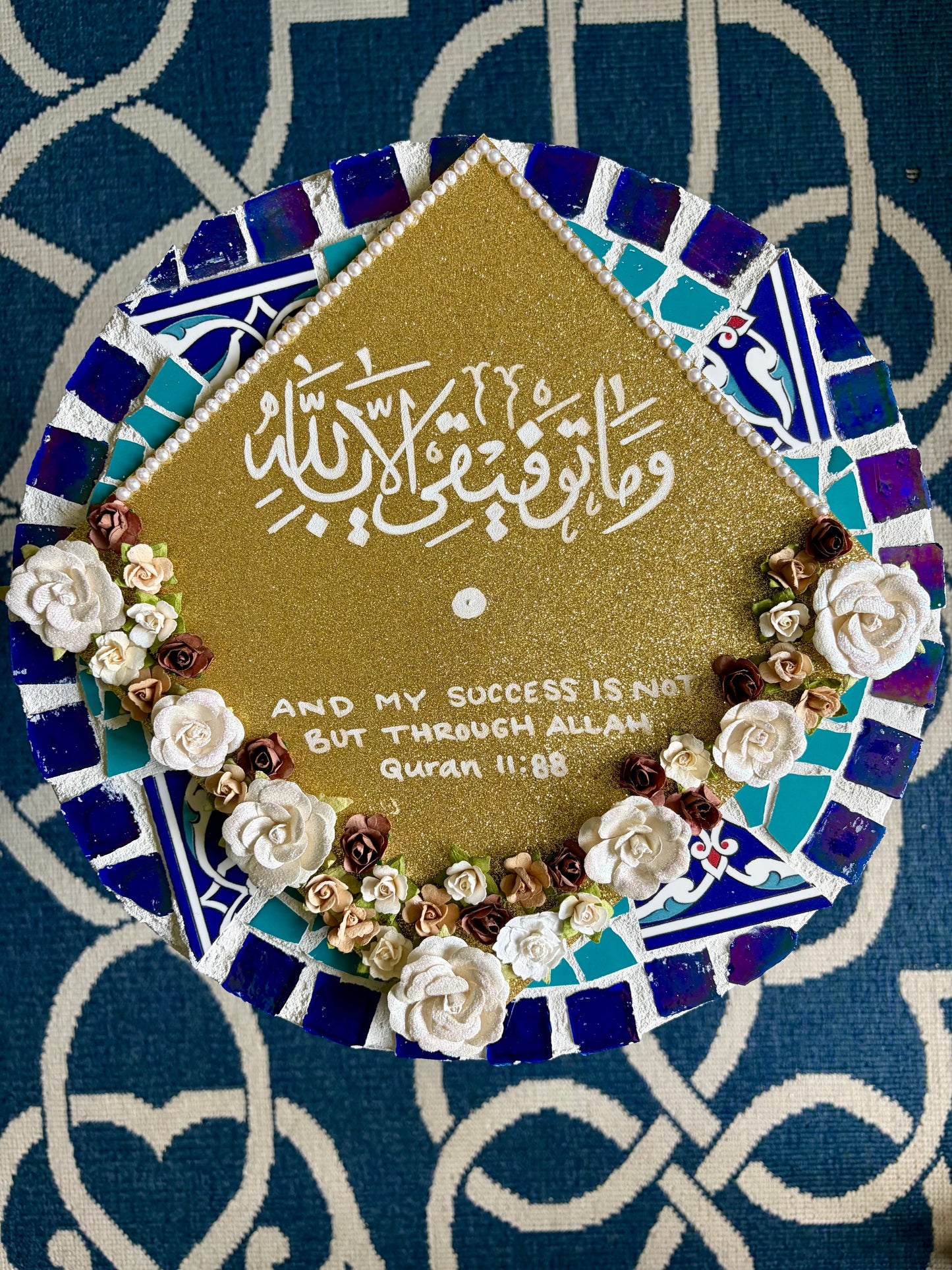 Gold Success Grad Cap