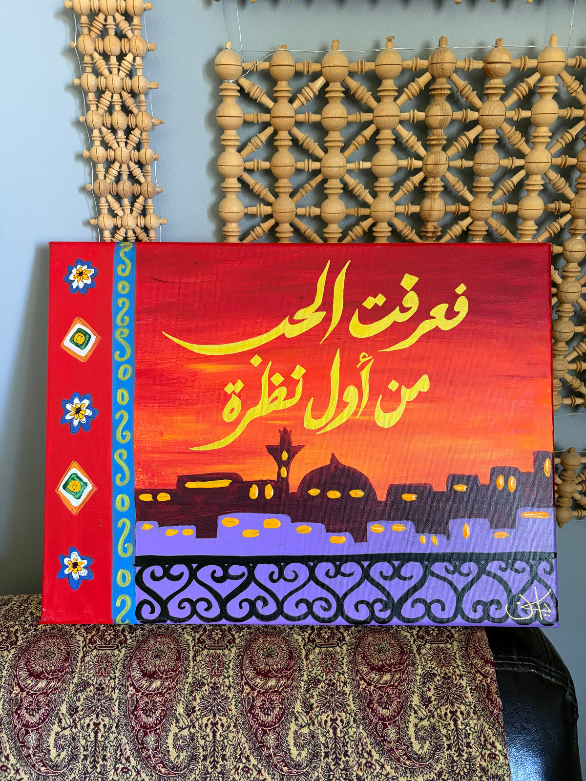 El Gandol Original Live Painted Canvas