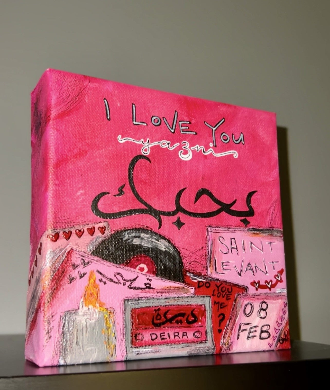 DO YOU LOVE ME? Original Canvas