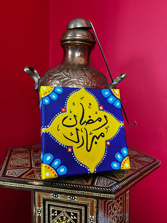 Ramadan Mubarak Original Canvas