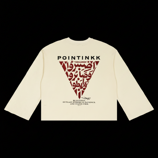 Stand Firm Cream Waffle Long Sleeve