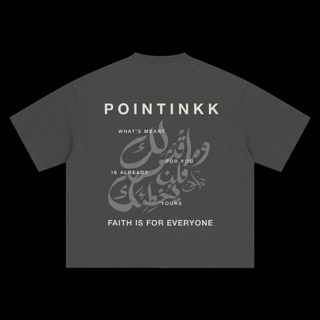 Qadar Charcoal Heavyweight Tee