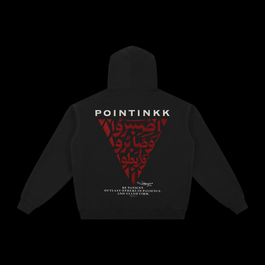 Stand Firm Black Heavyweight Zip-Up